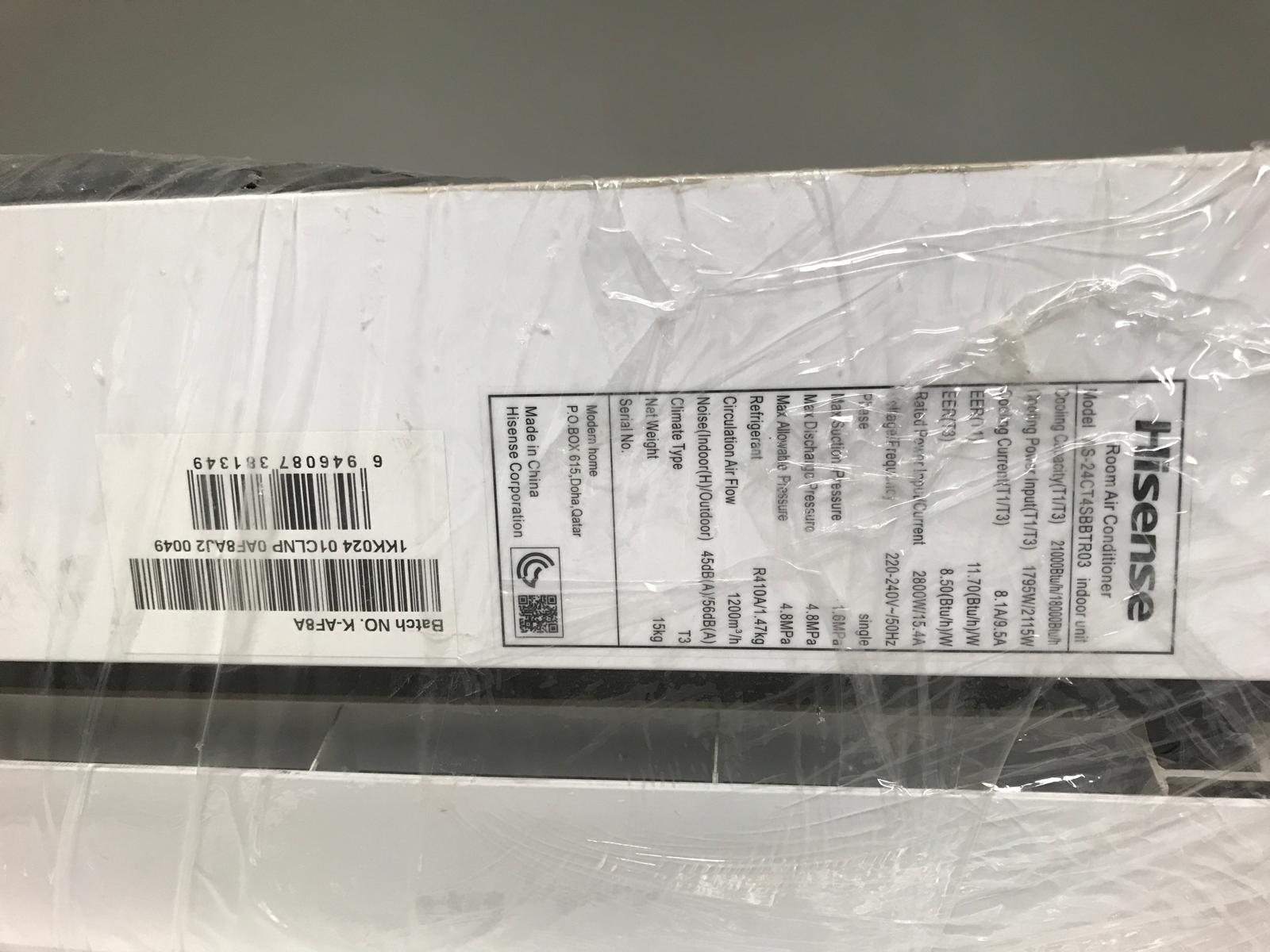 2 TON SPLIT AC HISENSE - Image 5