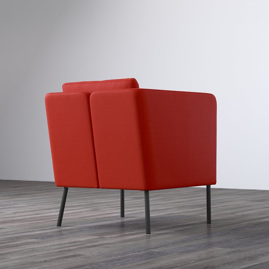 Sofa Armchair, Skiftebo orange - Image 3