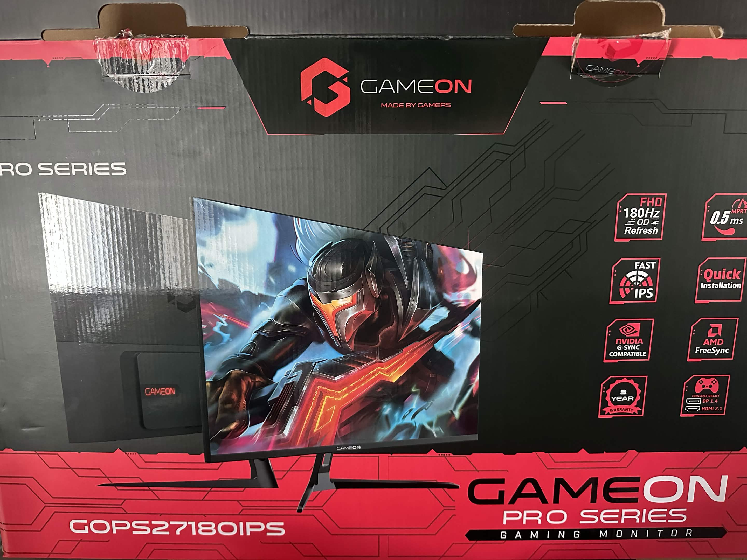 IPS Display Gaming Monitor 180hz 27in Full HD - Image 4