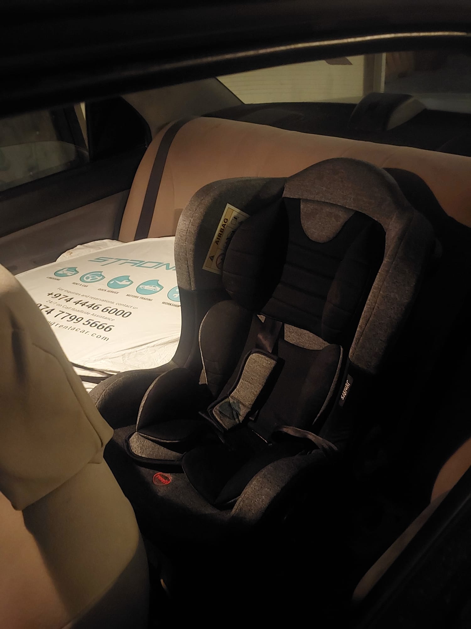 JUNIOR BRAND BABY CAR SCEAT - Image 1
