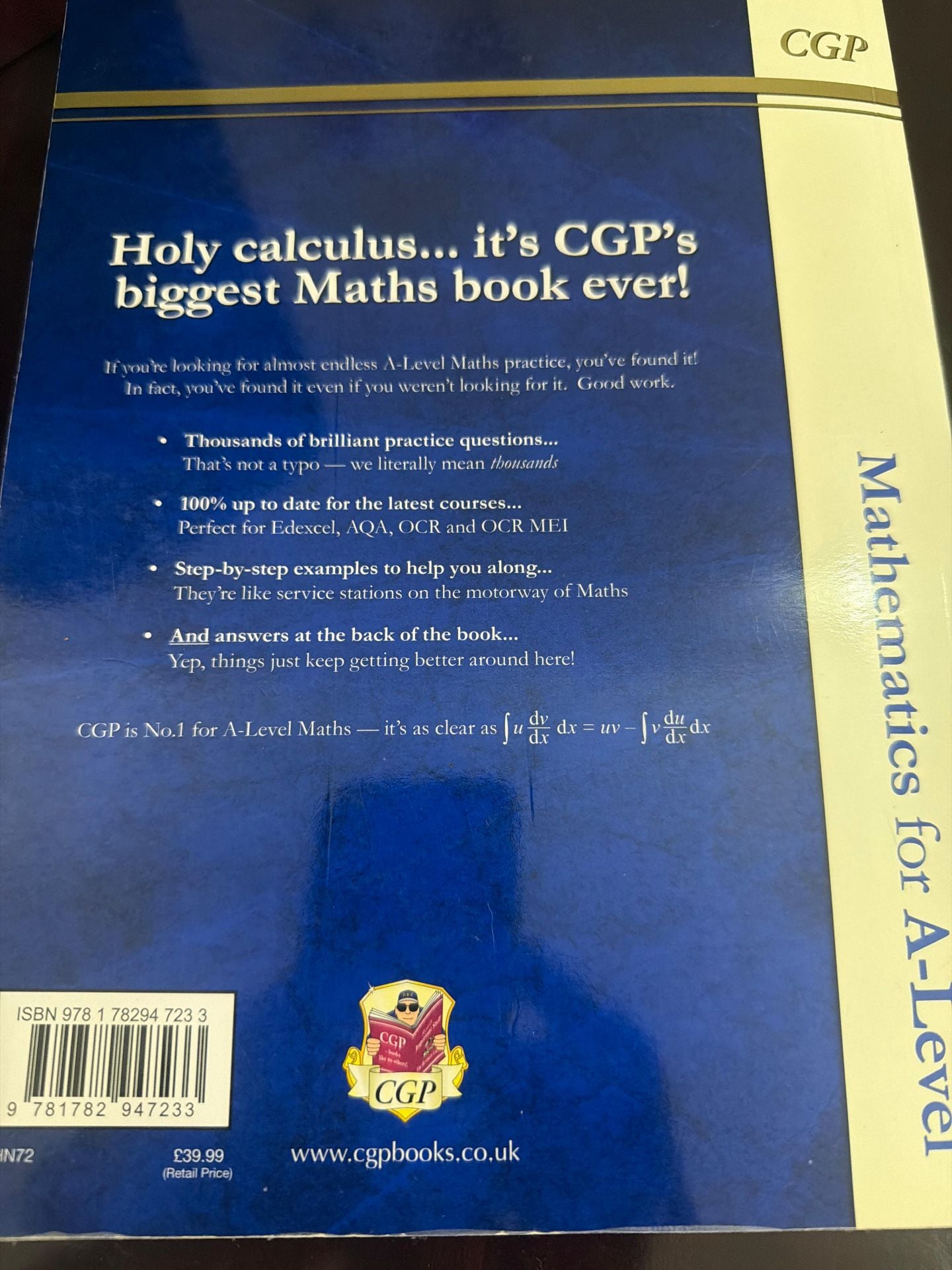 A Level Mathematics book - Image 4
