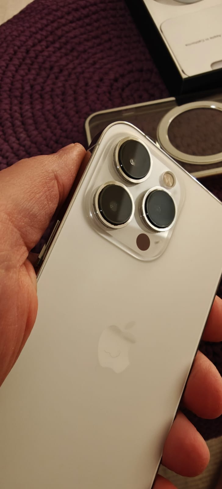 Iphone 13 Pro with box cable and cover - Image 1