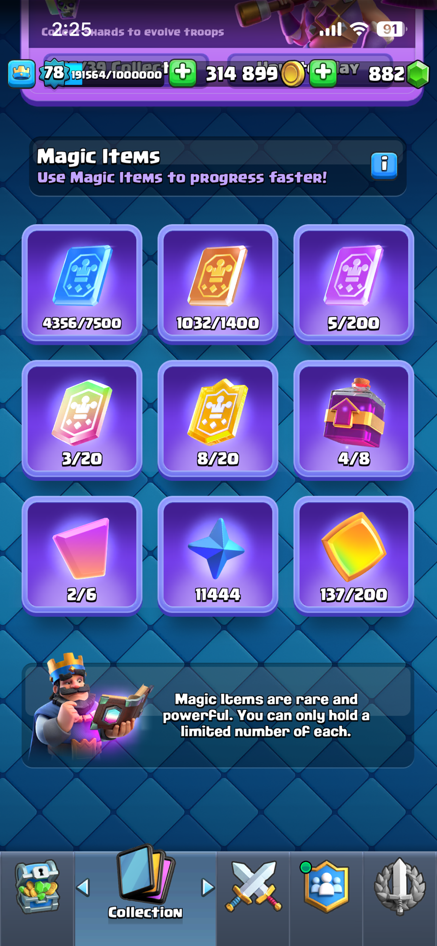 Level 78 Clash Royale - Max KT 16 - Global Rank #6923 - Image 3