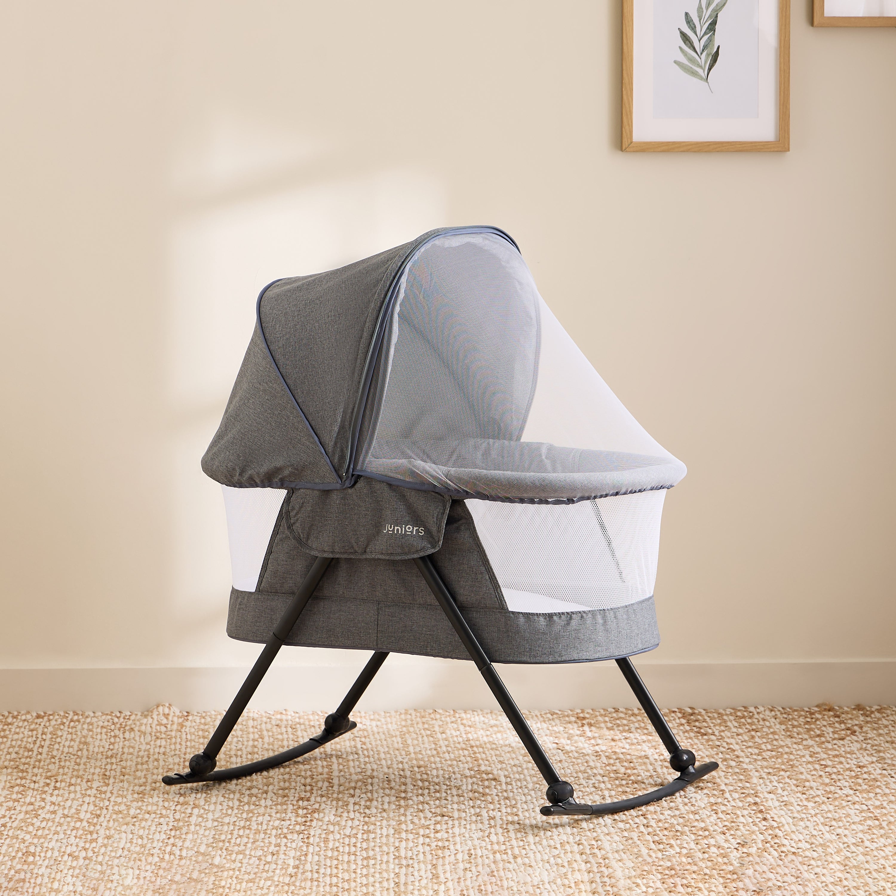 BABY BED_Rarely USED - Juniors Daffodil Travel Bed with Canopy - Image 3