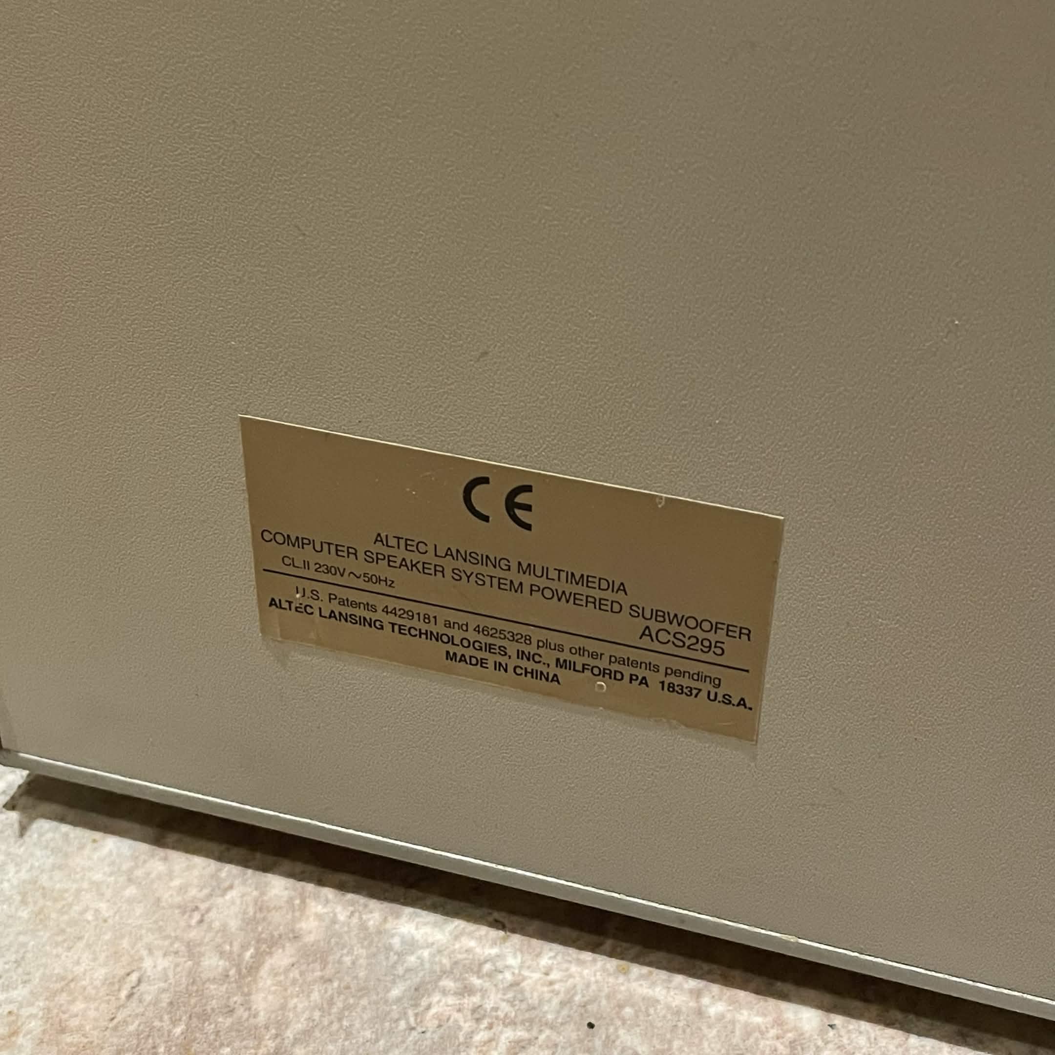 سبيكر قديم من Altec Lansing - Image 7