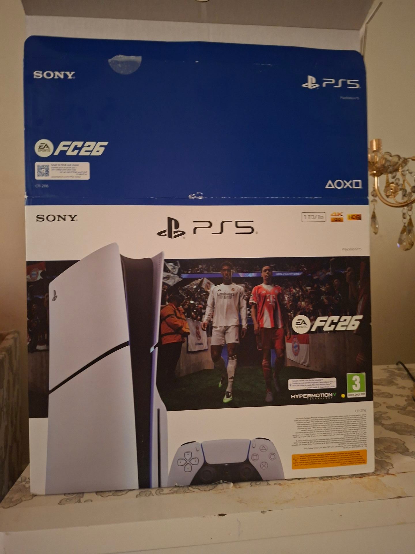 Ps5 slim like  new With headset - Image 2