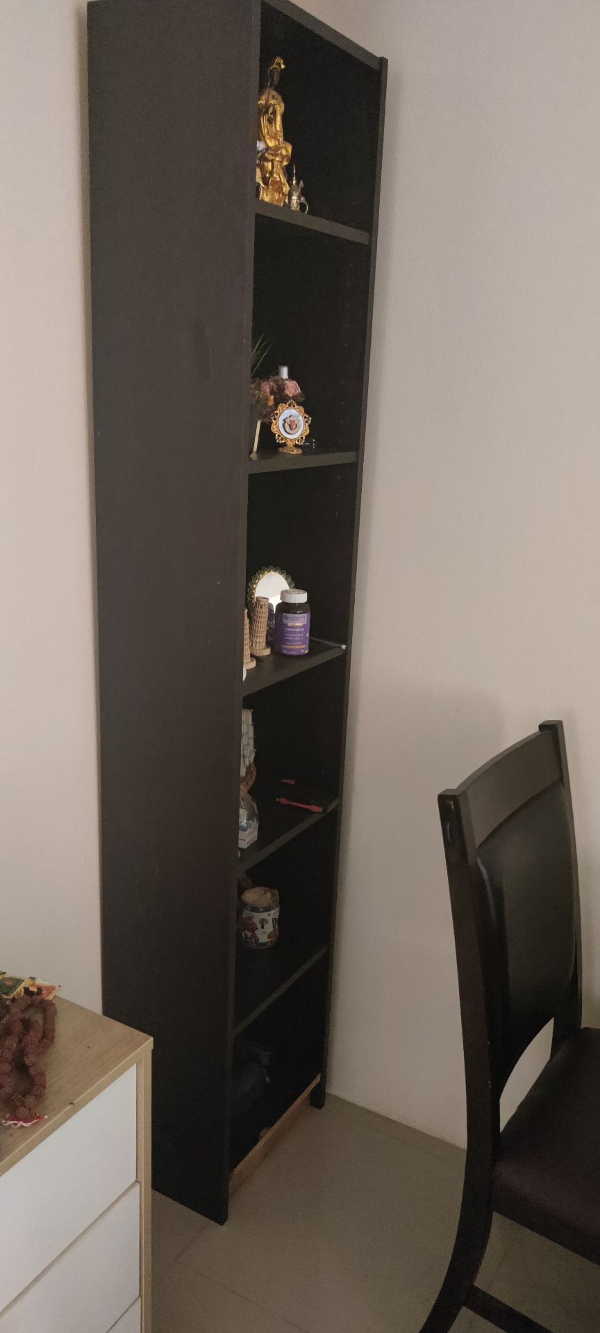 Black wooden stand - Image 1