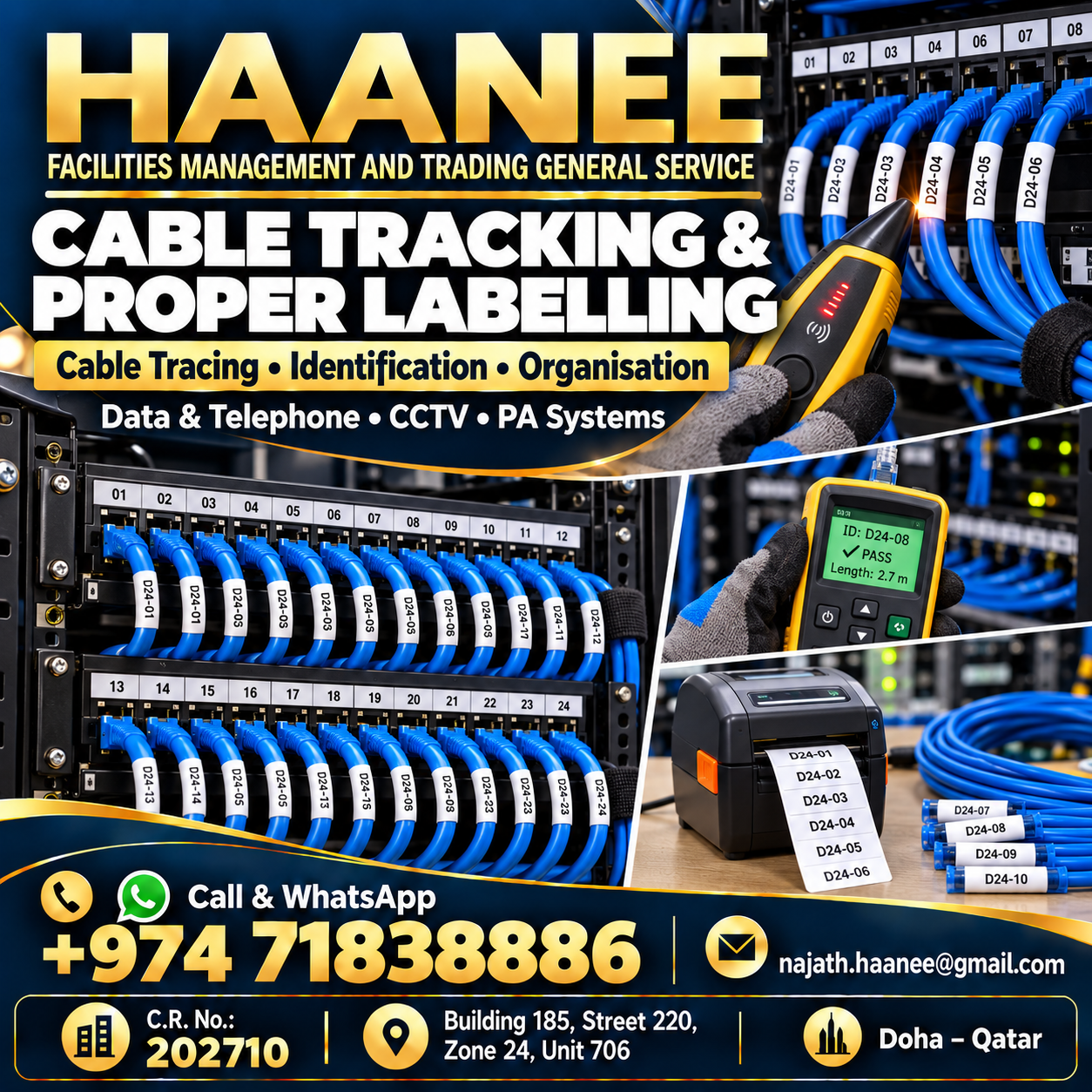 CCTV | Internet | Networking | Wi-Fi | Music Systems | IT & ELV Sol... - Tech Services