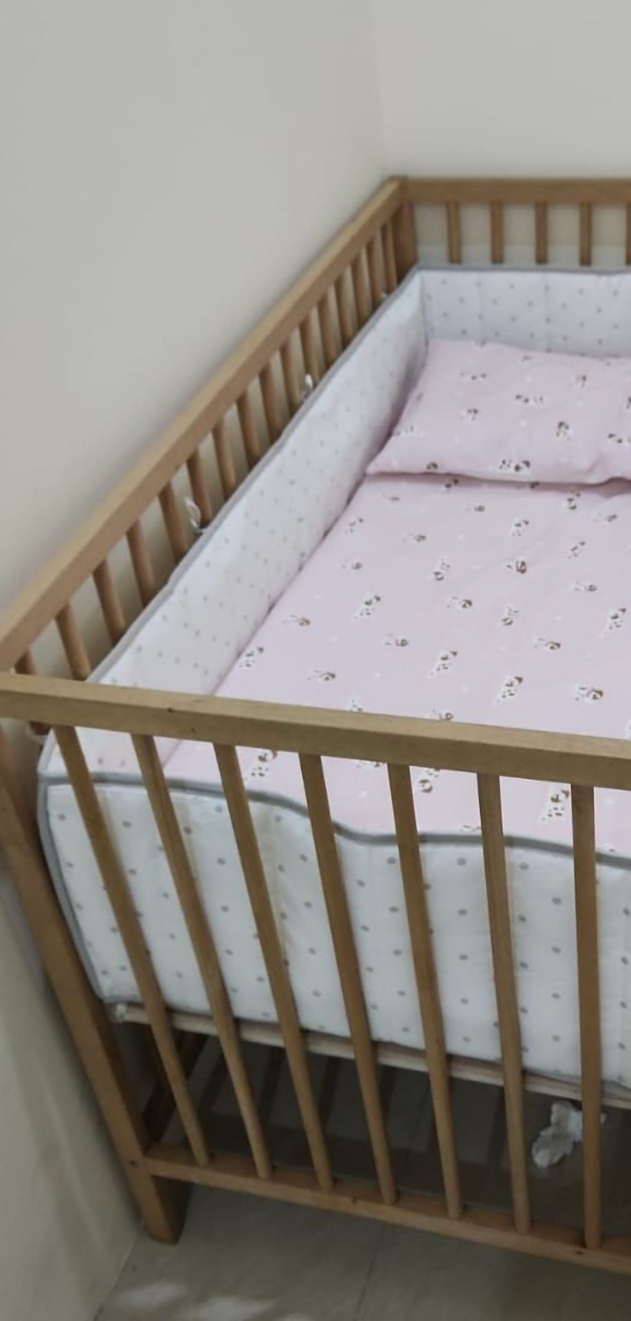 IKEA Baby cot and IKEA mattress together  - Image 3
