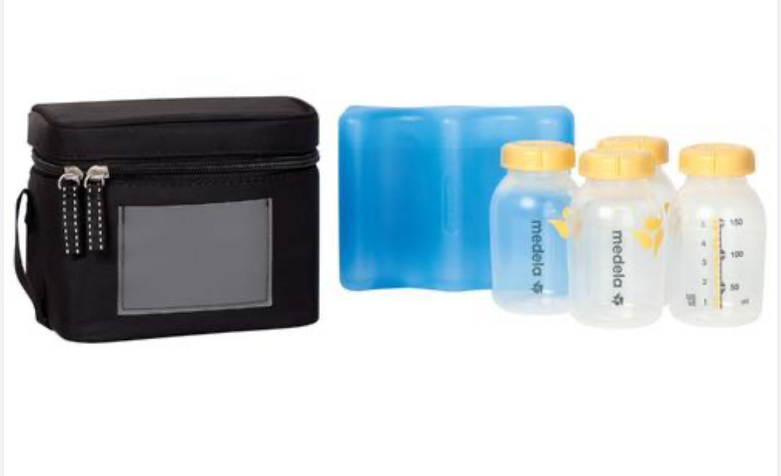 Madela duo electric breast pump and storage bottles bag with ice pack - Image 5