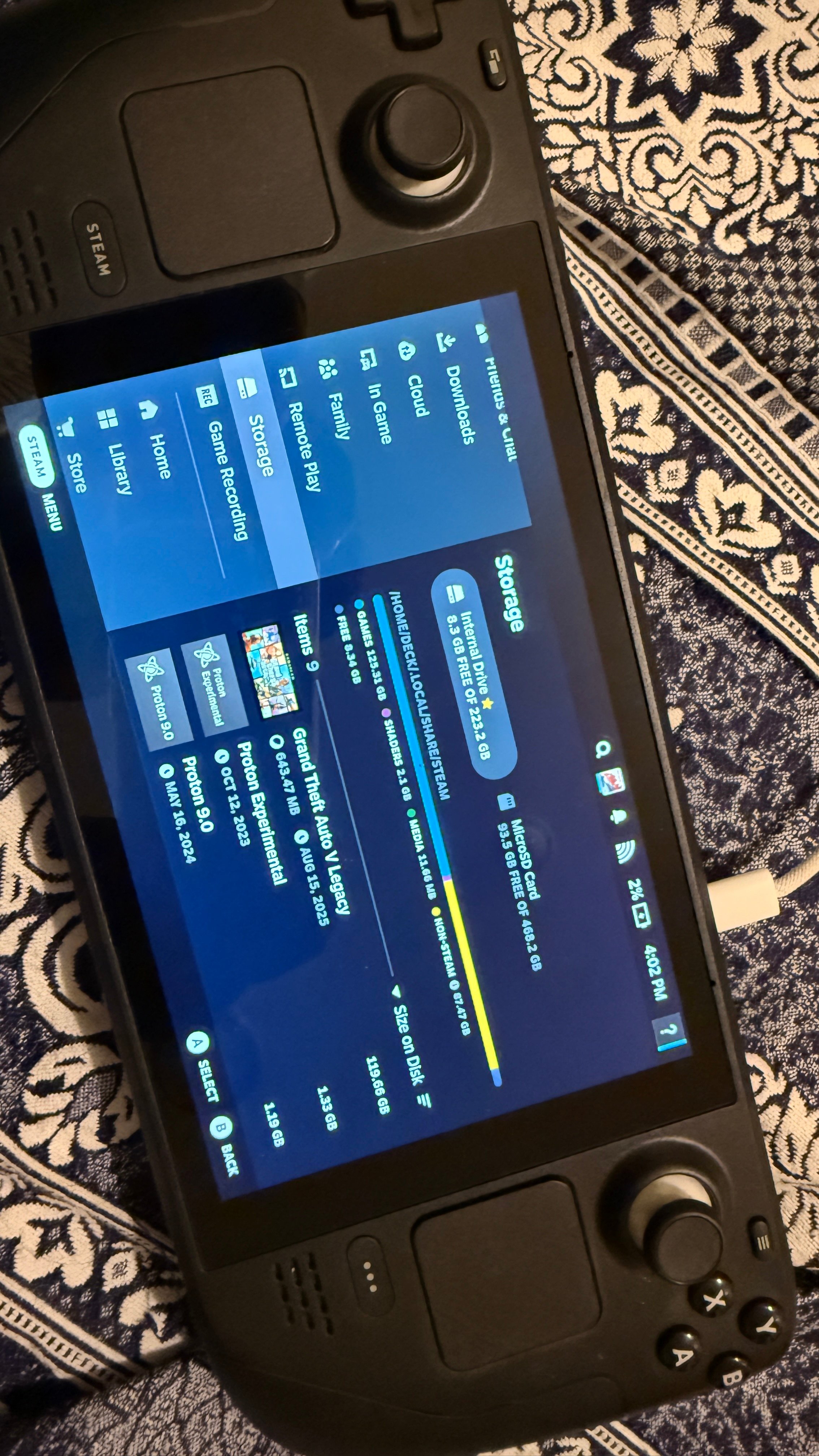 Steam Deck (LCD) – Full Set – Perfect Condition - Image 2