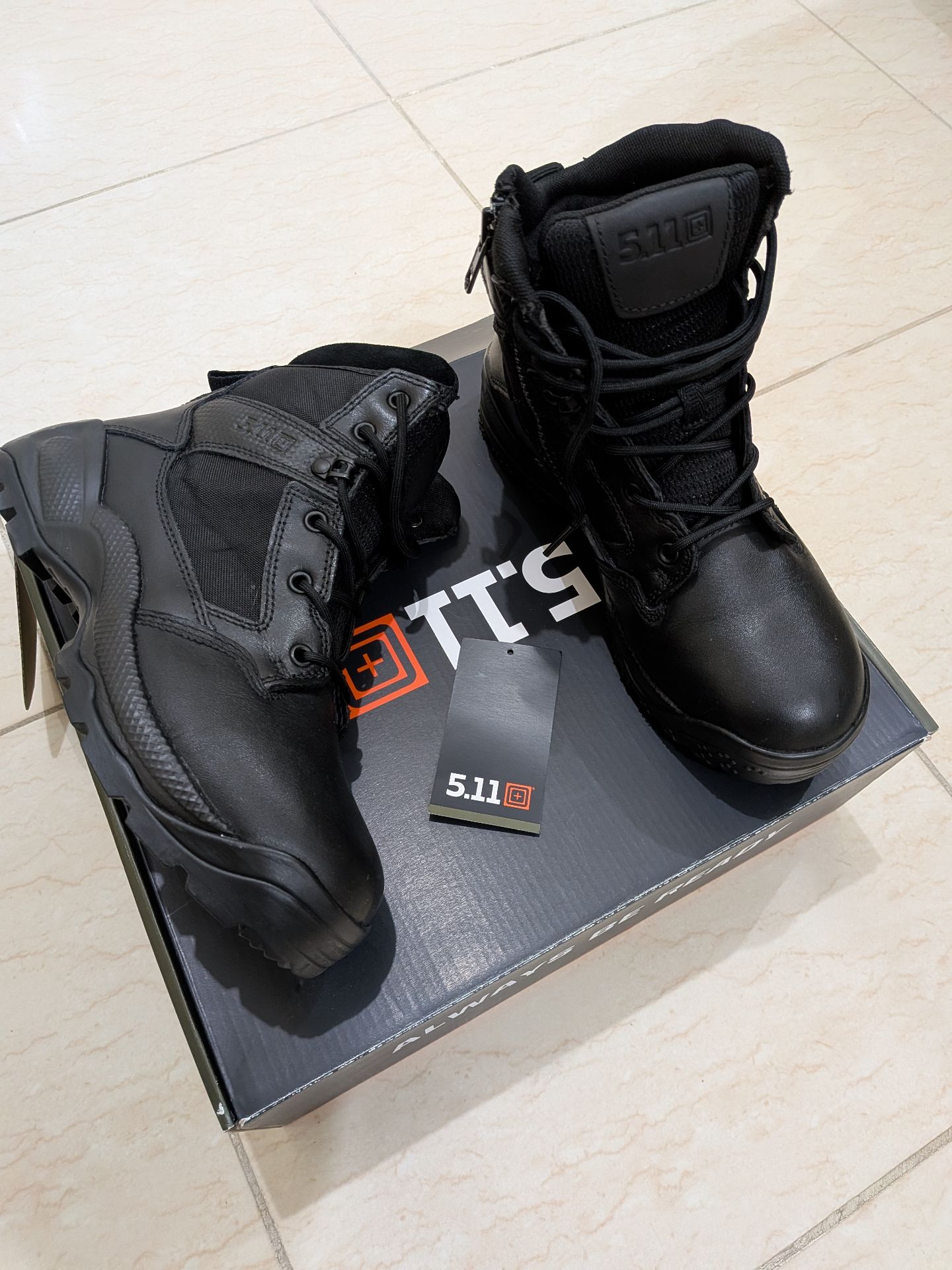 5.11 Tactical Boot 2.0 6" Size Zip Mens Black - Image 4