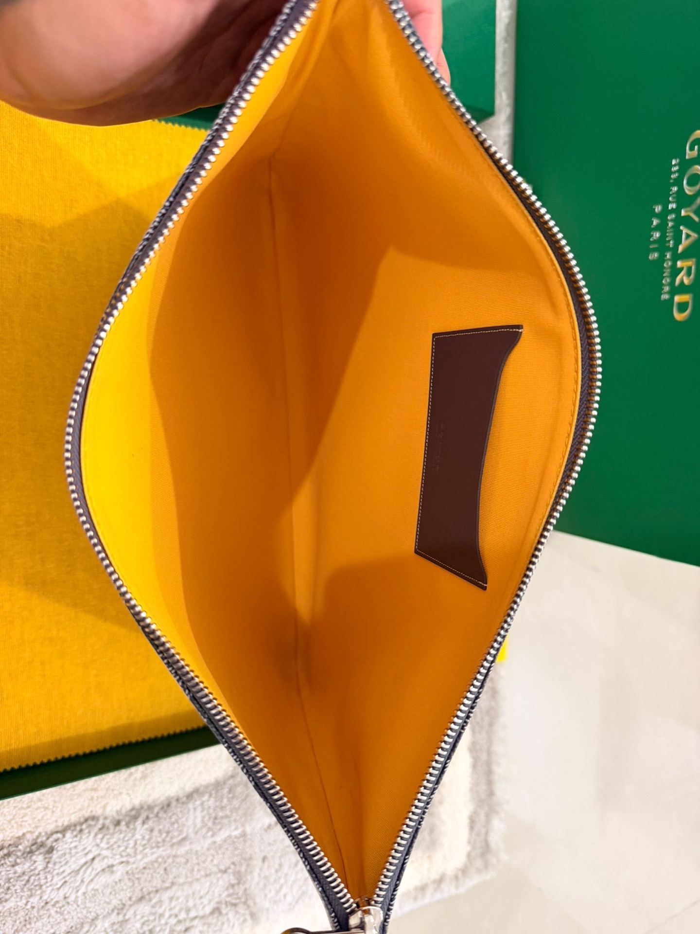 Goyard Senat Pouch | MGM size - Image 7