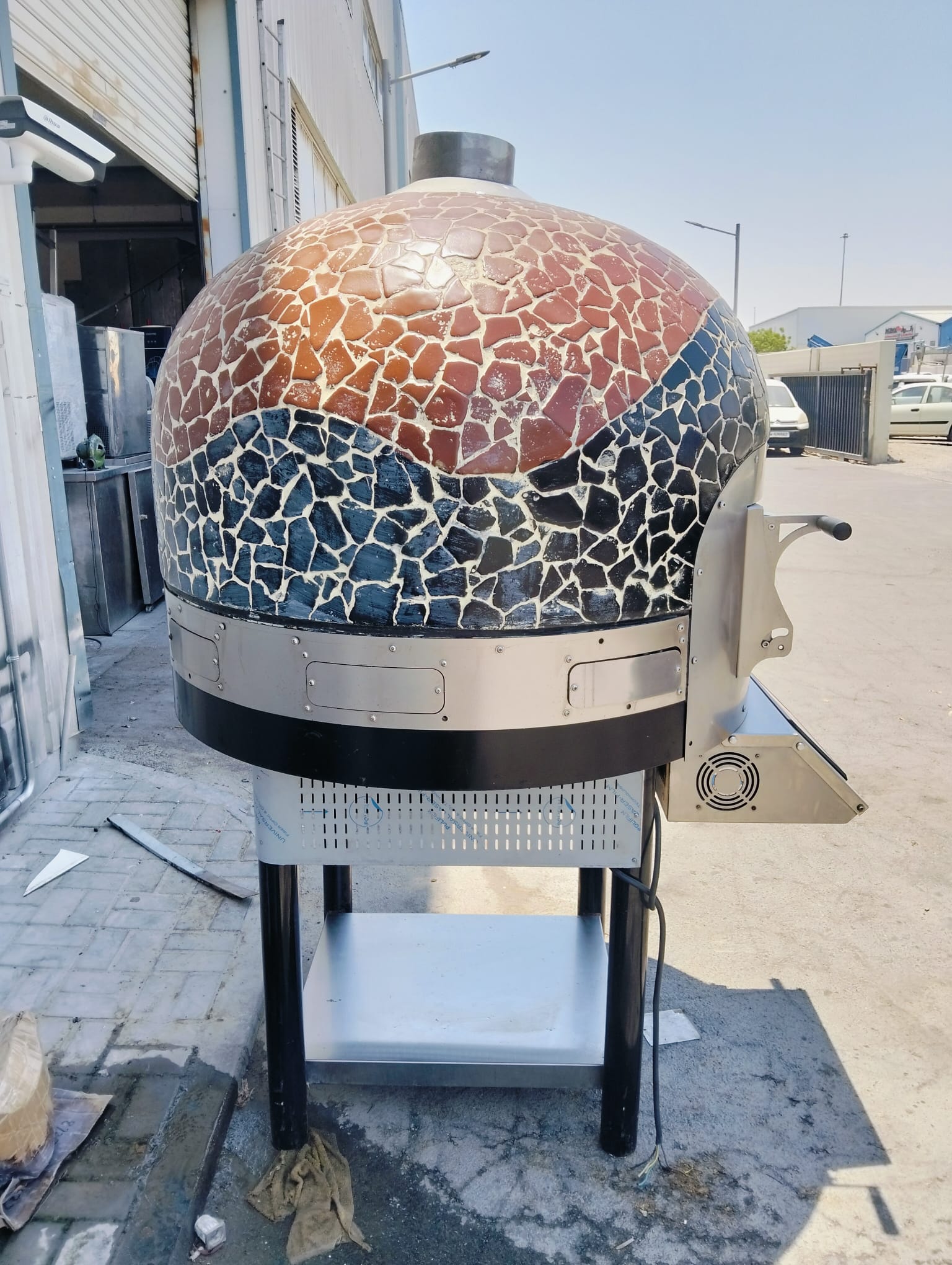 فرن بيتزا تجاري ثقيل التحمل من Empero – قبة فسيفساء فاخرة - Image 3