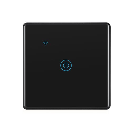 Secuview One Gang Brushed Panel Smart Switch With Plastic Border - Image 2