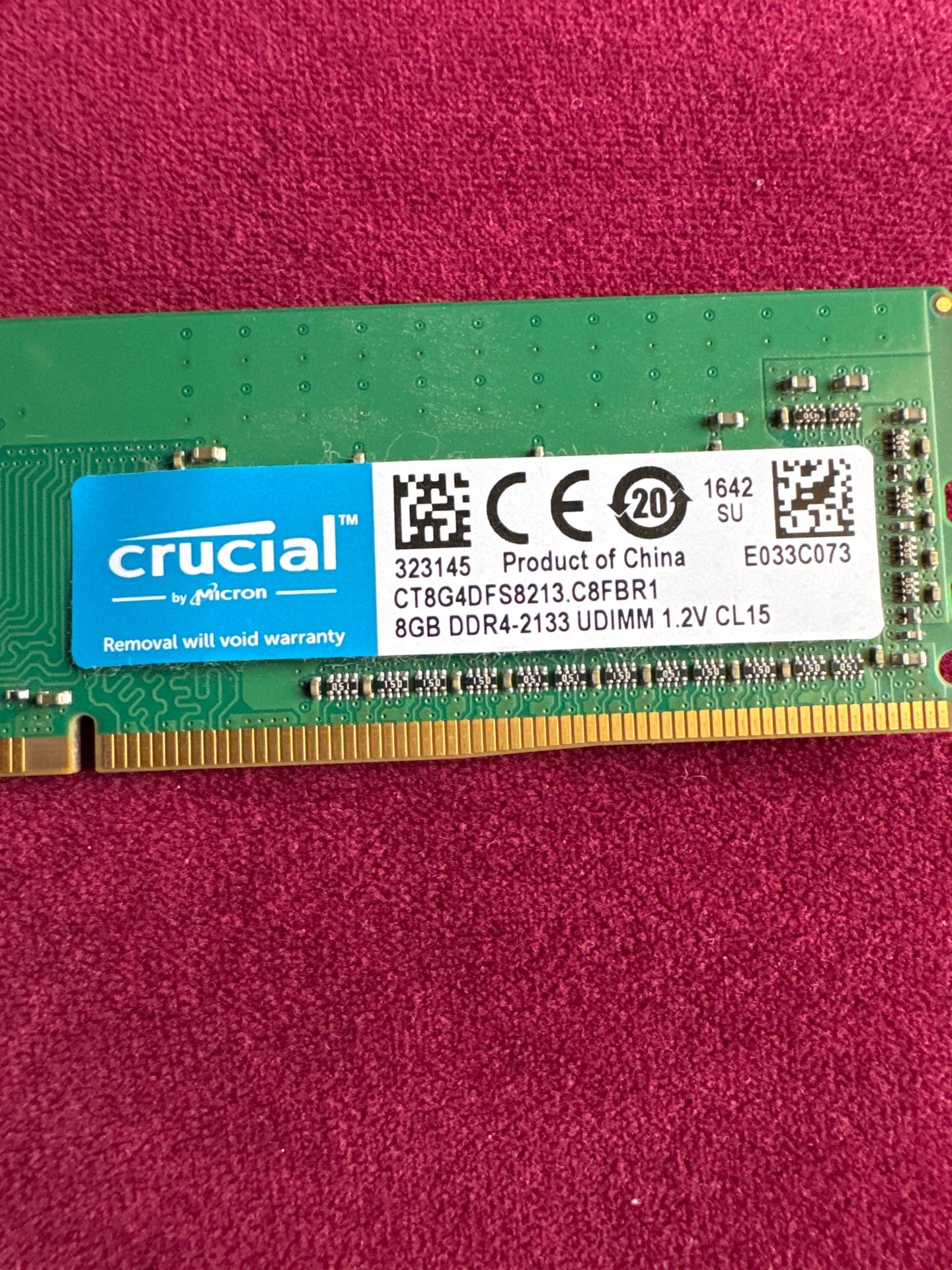 Crucial 8GB RAM DDR4-2133 UDIMM - Image 2