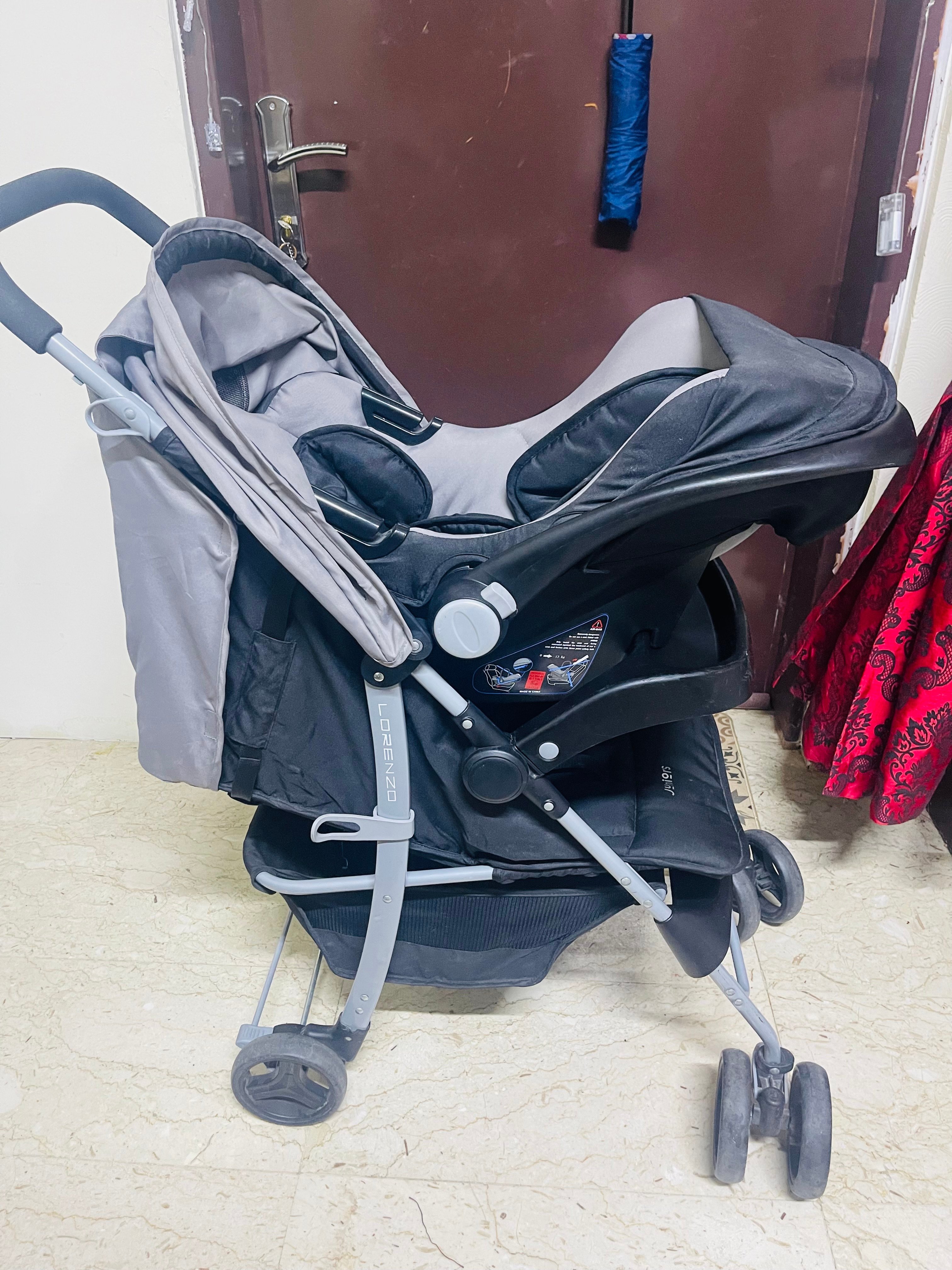 🚼 For Sale: Baby Stroller with Car Seat (Good Condition) 🚼 - Image 5