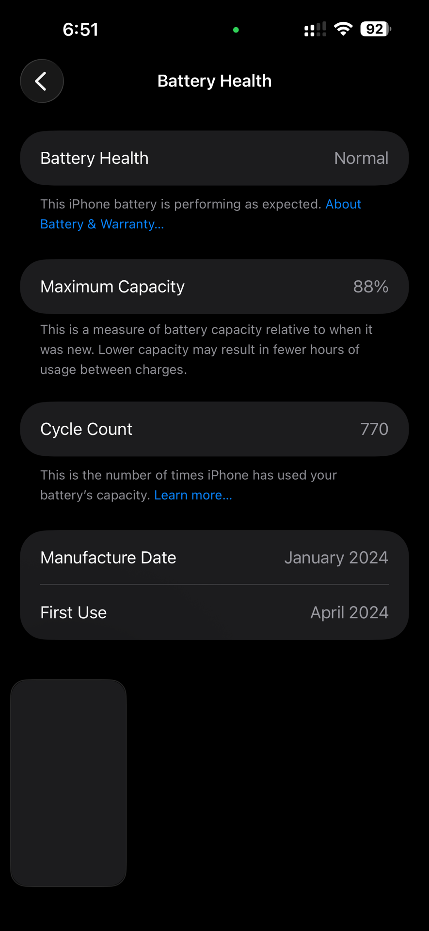 15 pro max 88 battery health - Image 3