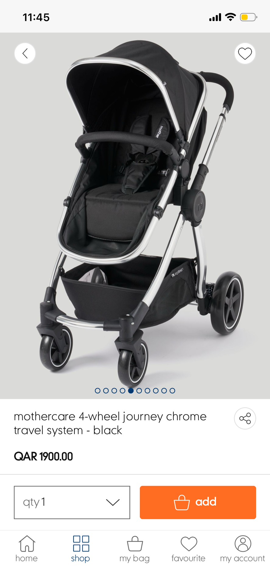 Car seat and stroller set mothercare - Image 6