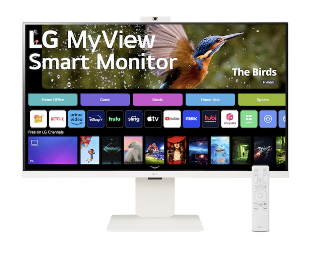 LG 32" 4K UHD Smart Monitor - Image 1