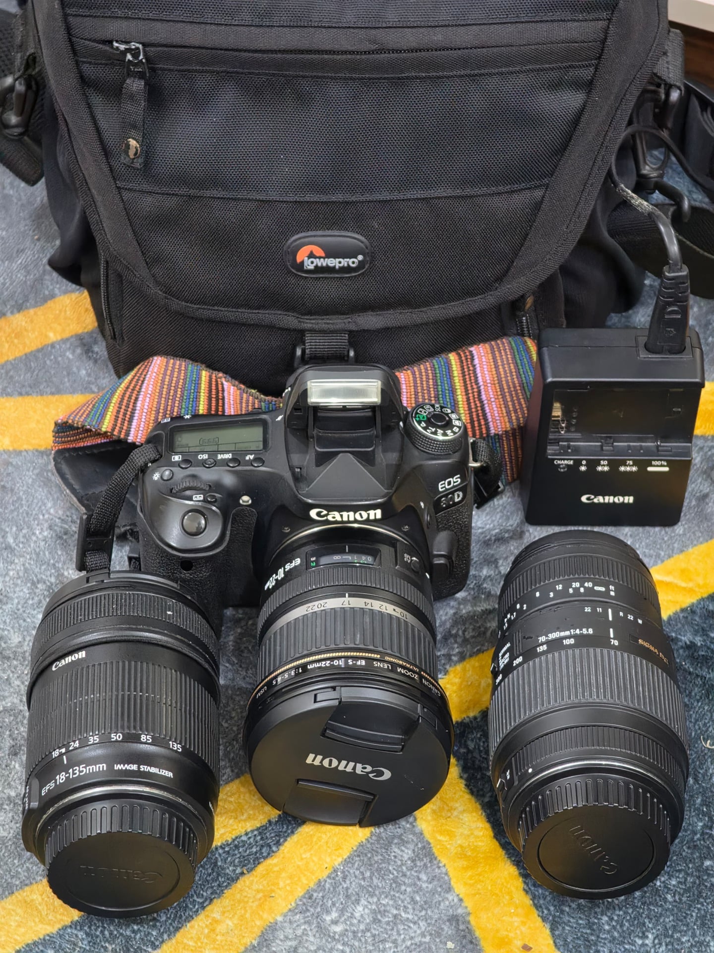 Canon 80D with zoom lenses - Image 1