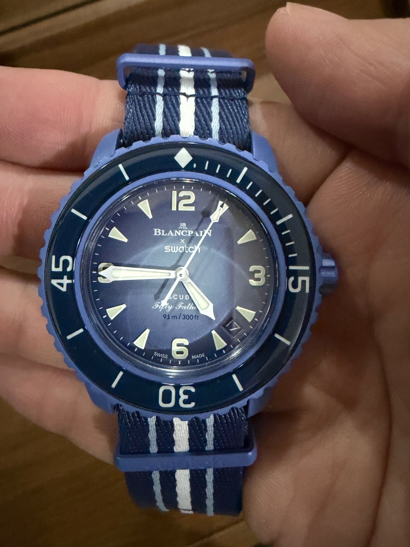 Swatch X Blancpain 50 Fathoms - Image 1