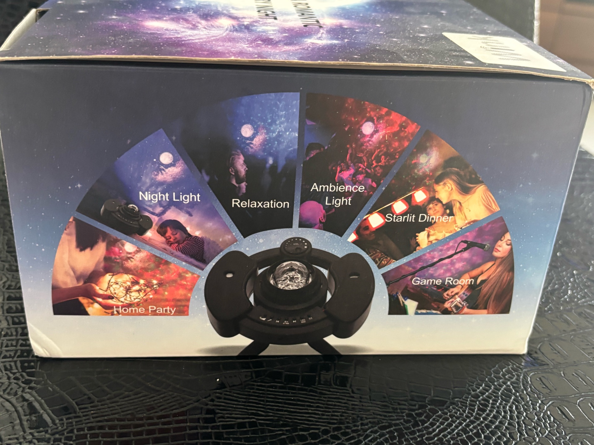Galaxy light/starlight projector with built in speaker and remote control  - Image 5