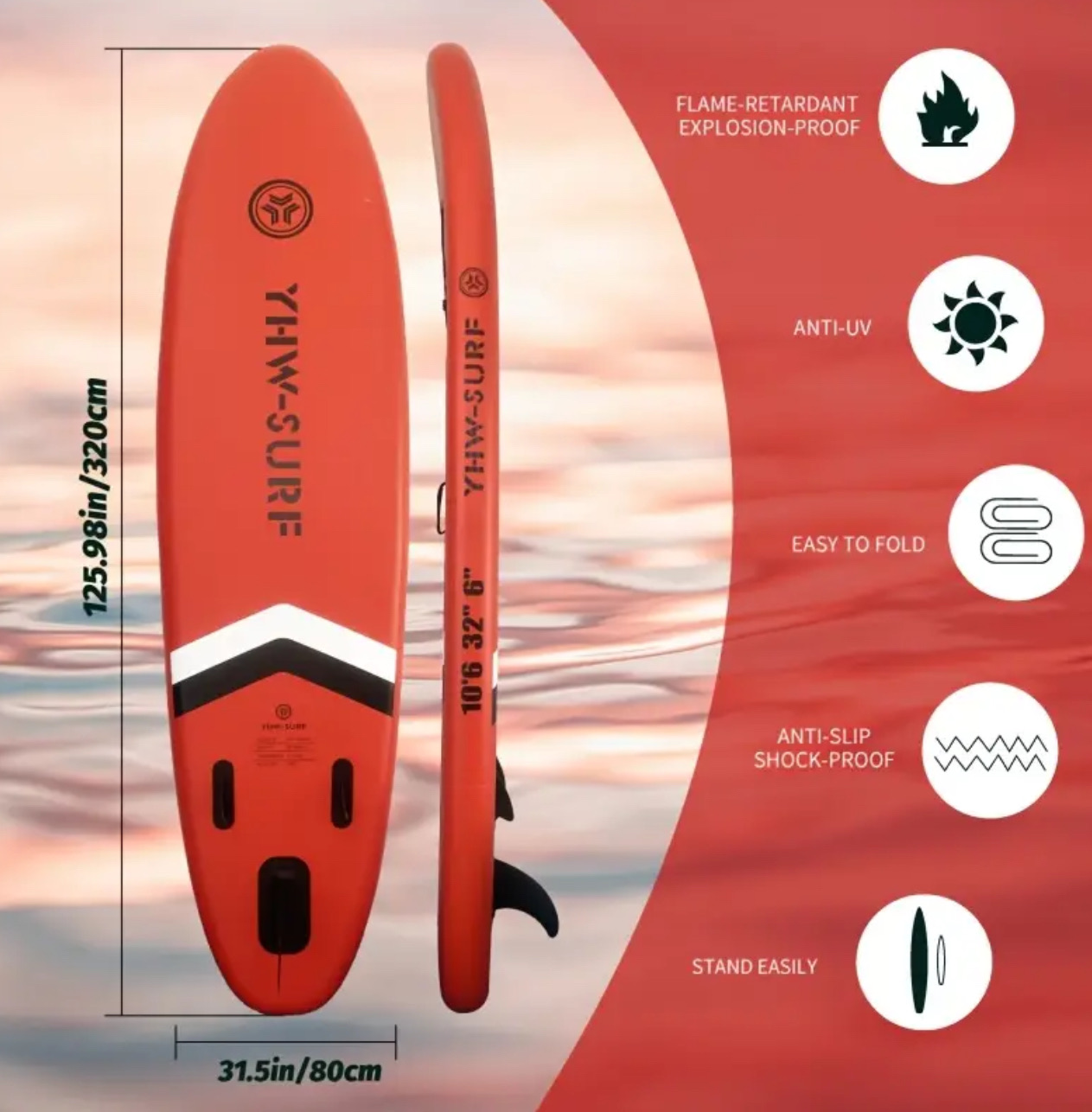 New Premium Inflatable Paddle Board – Full Set 🔥 +free Life - Image 2