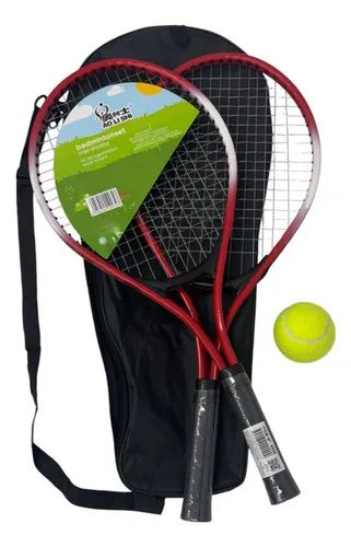 Tennis Bat 2pcs Set with Ball For Kids 6-15yrs طقم مضرب تنس من قطعتين مع كرة للأ - Image 4