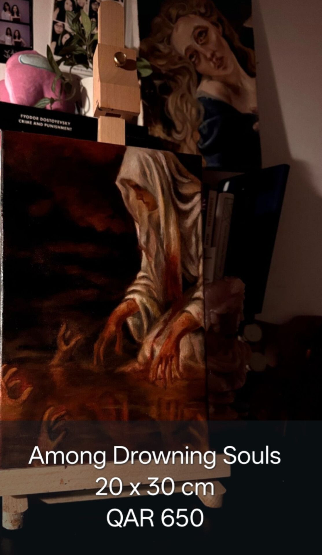 Original Art Paintings ( Oil Paints) by Angelica Jo. - Image 9