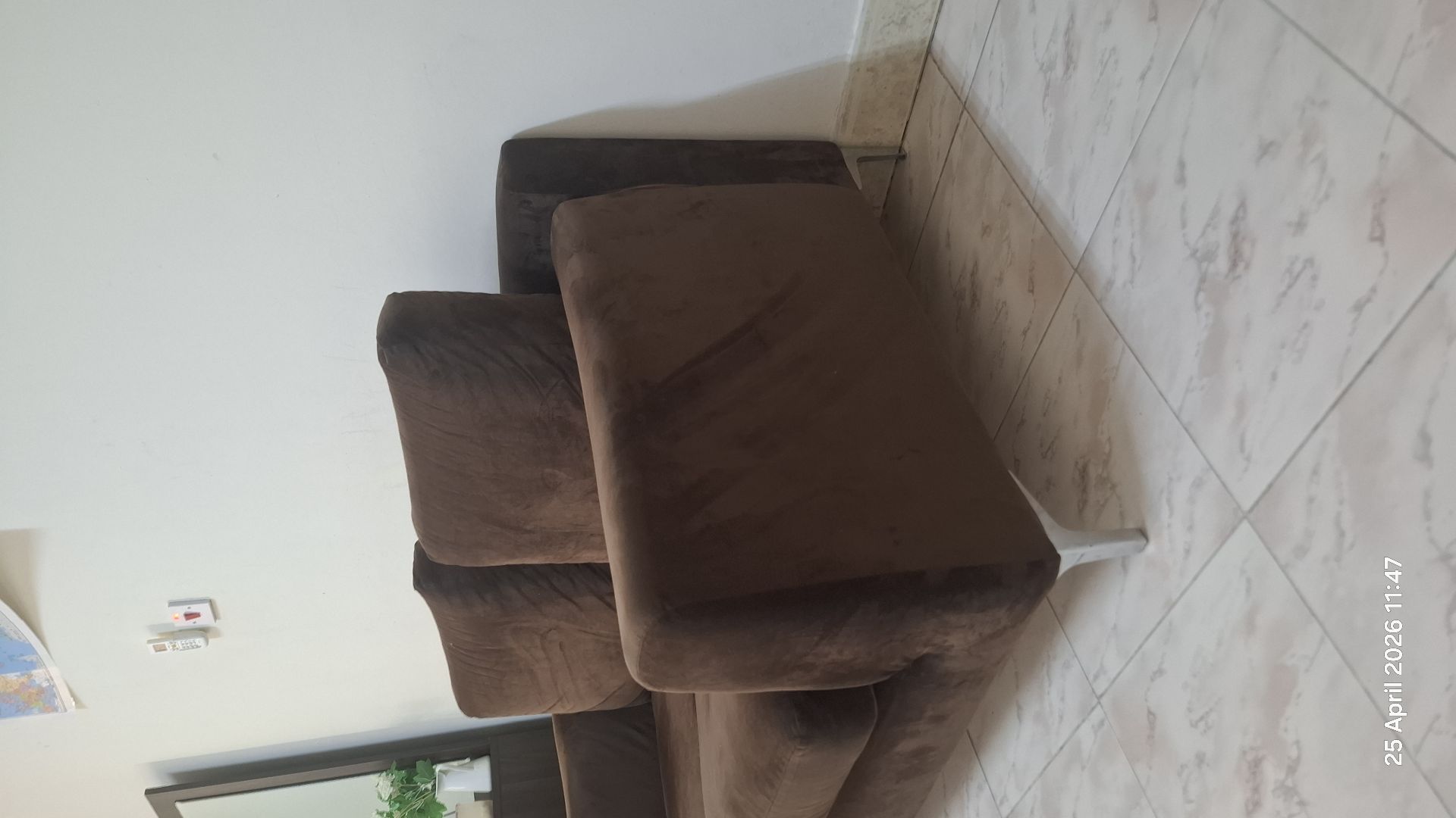 02 Sitter Sofa - 02 Nos. Removable / washable cover. Good condition,  - Image 2
