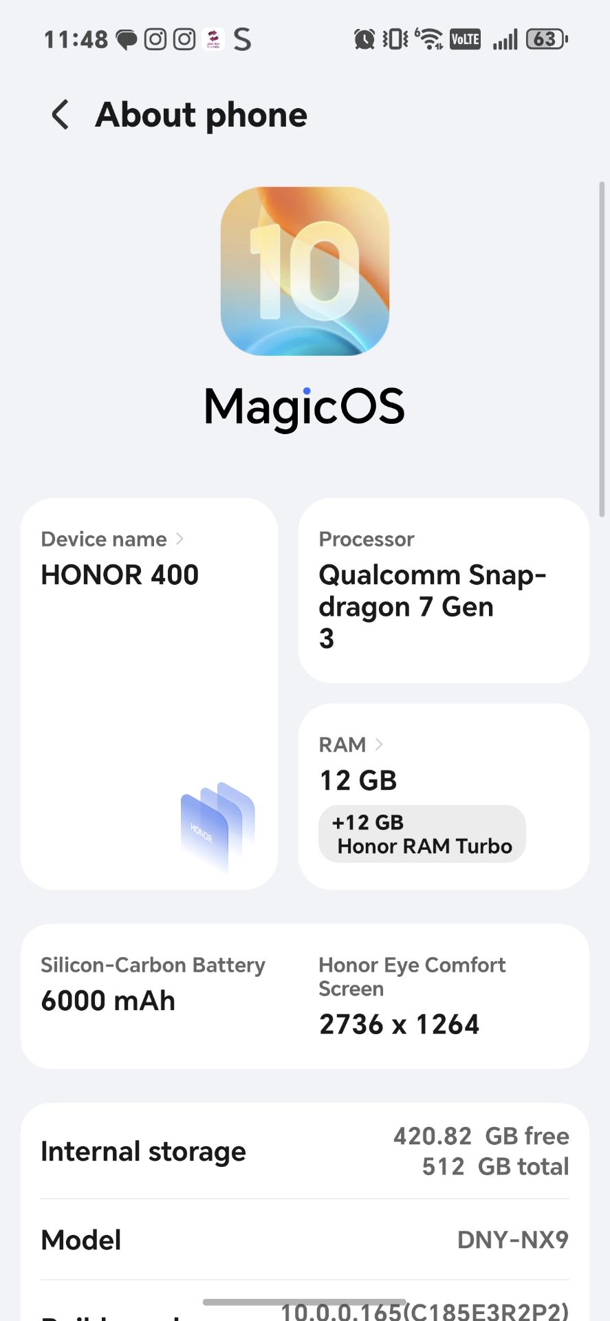 ​Honor 400 Combo (Like New Phone + New Watch + Case) - Image 10