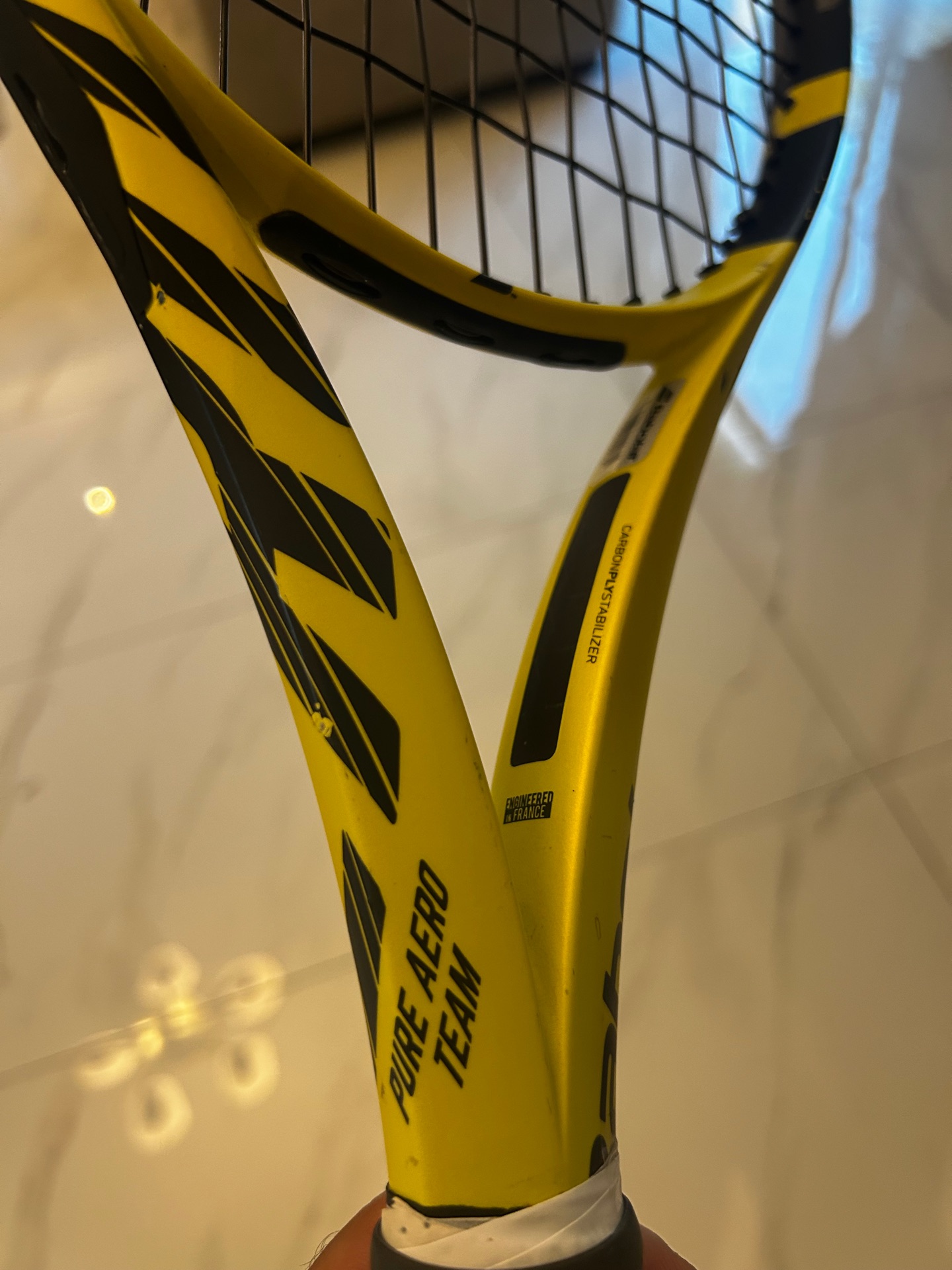 Babolat Pure Aero Team Tennis Raquet 2022 - Image 1