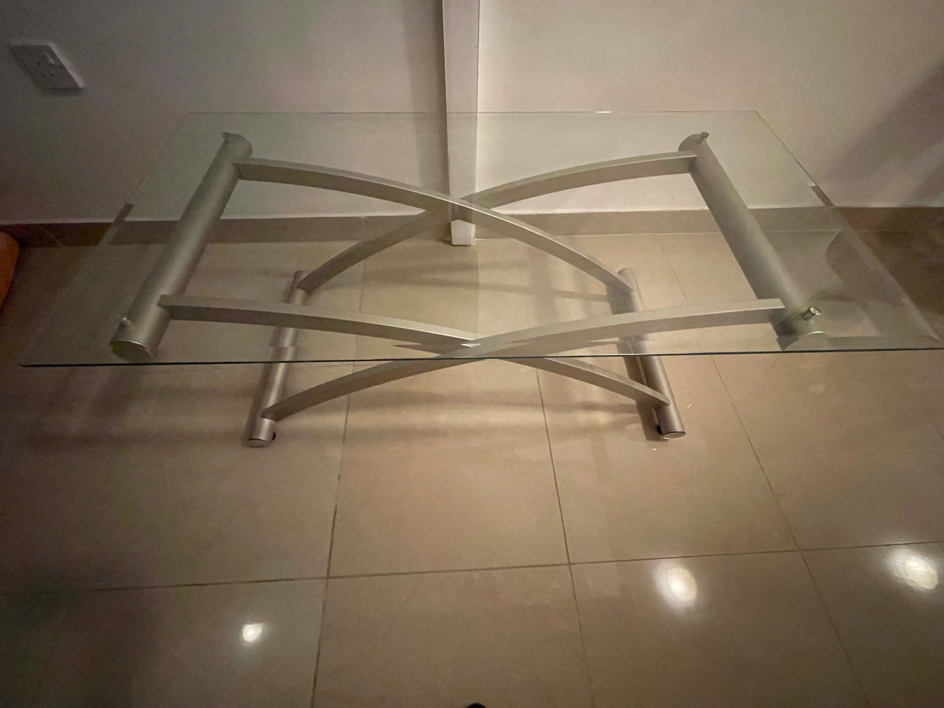 Coffee and Center Glass Table  - Image 3