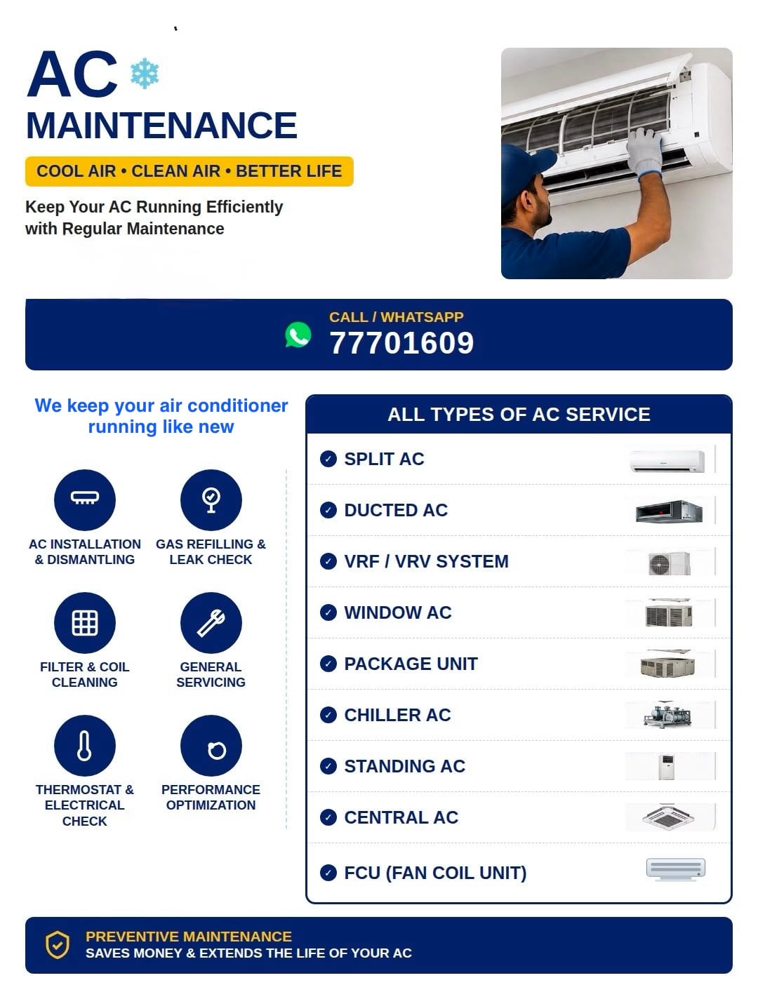 AC Maintenance Service / We keep you AC running like new!!! - Image 9