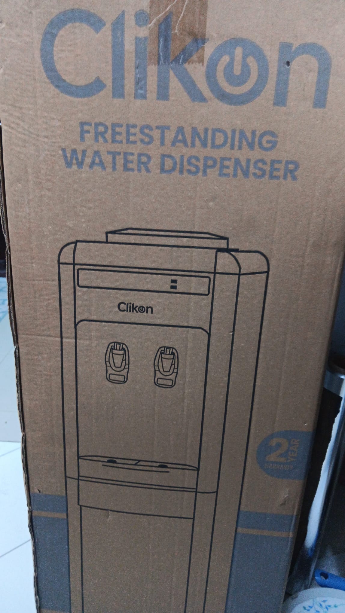 Brand New Clikon Freestanding Water Dispenser - Image 2