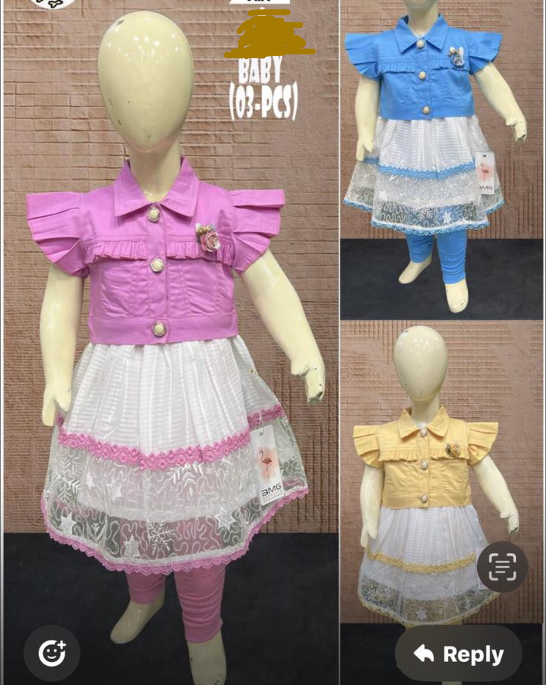 Baby stitched new dress at a very cheap price! 🌙✨ Eid special offer — only 35 r - Image 9
