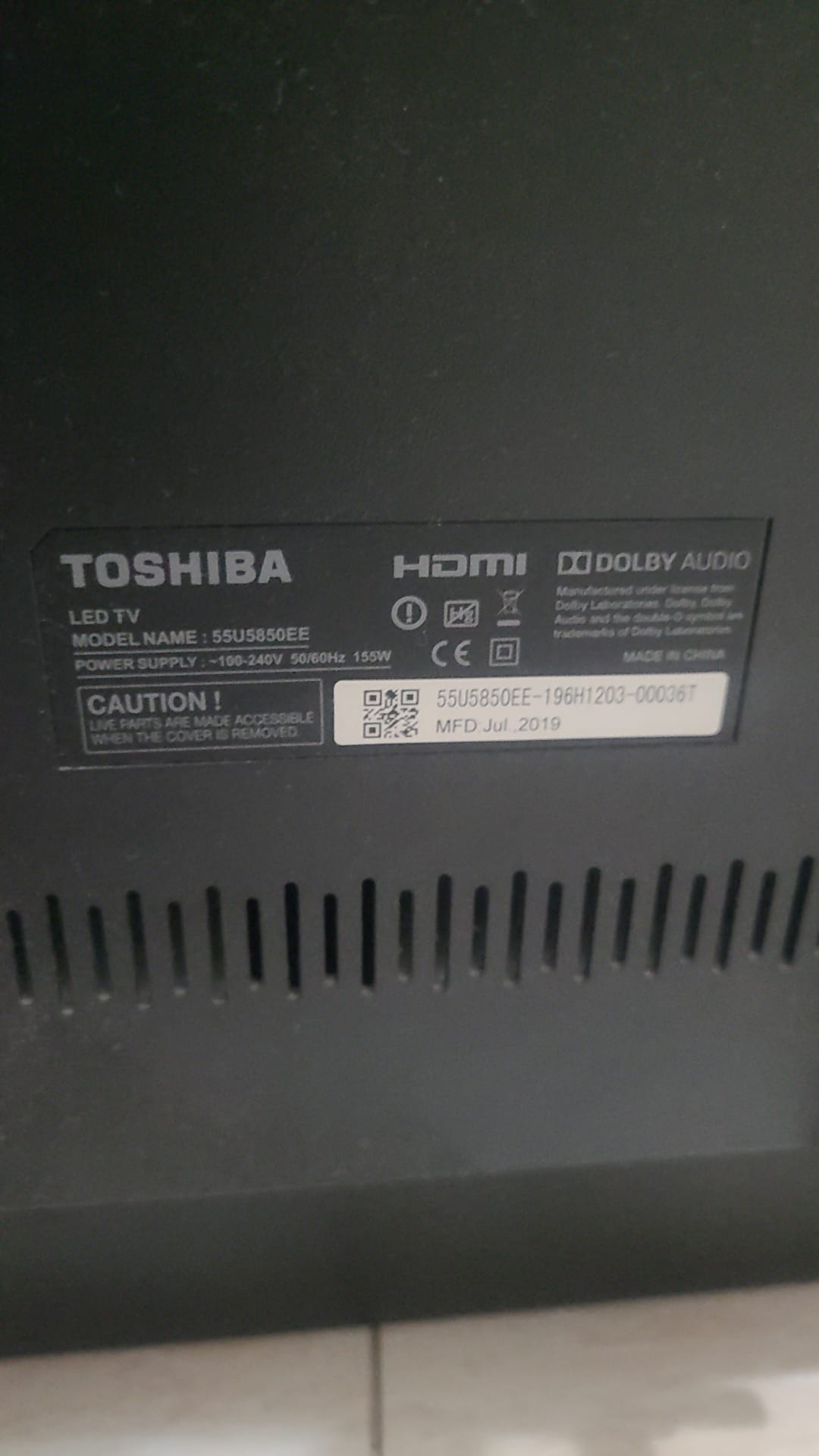 تلفزيون Toshiba 55 بوصة 4K UHD سمارت LED - Image 4