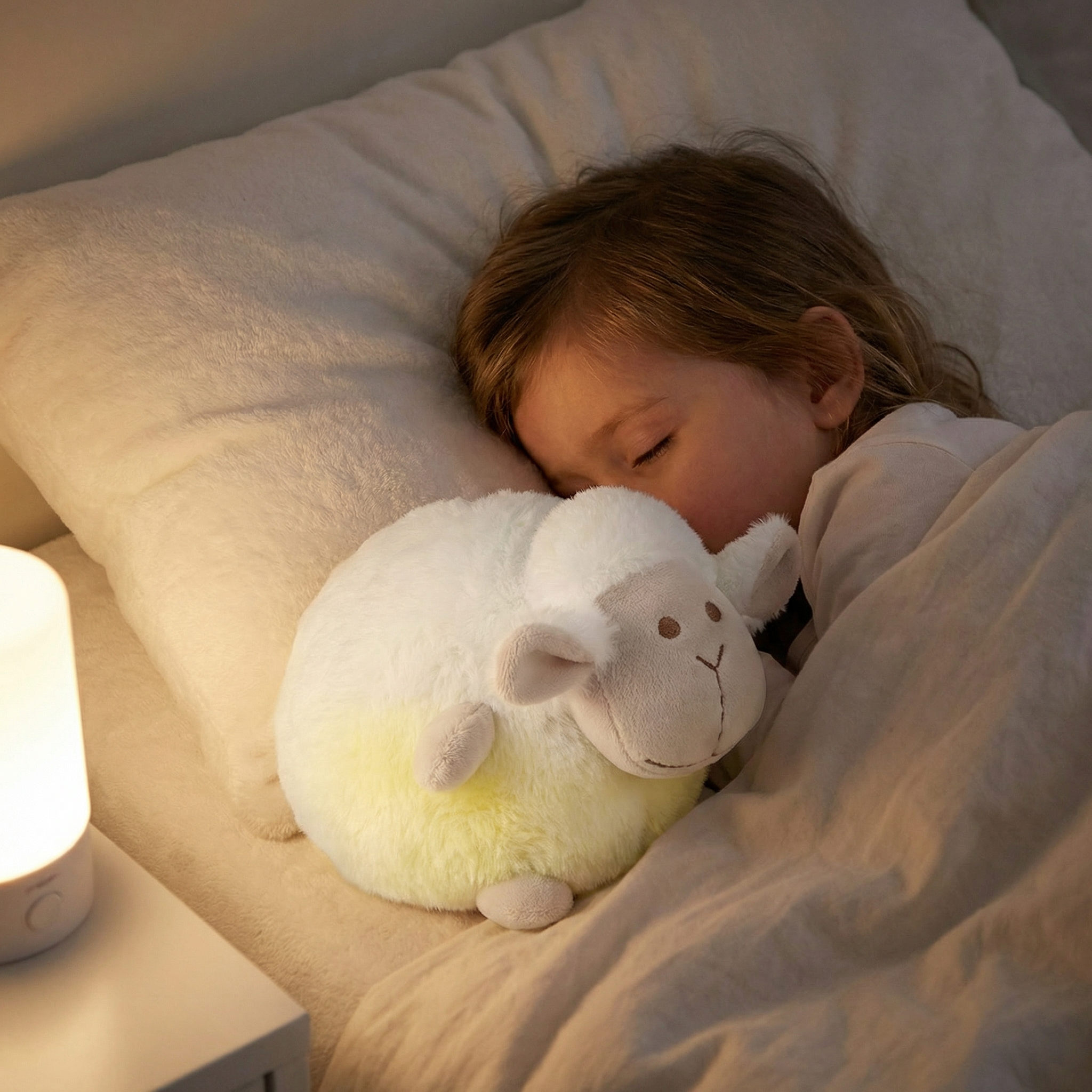 Glowing Sheep Plush Night Light toy with Music  - Image 3