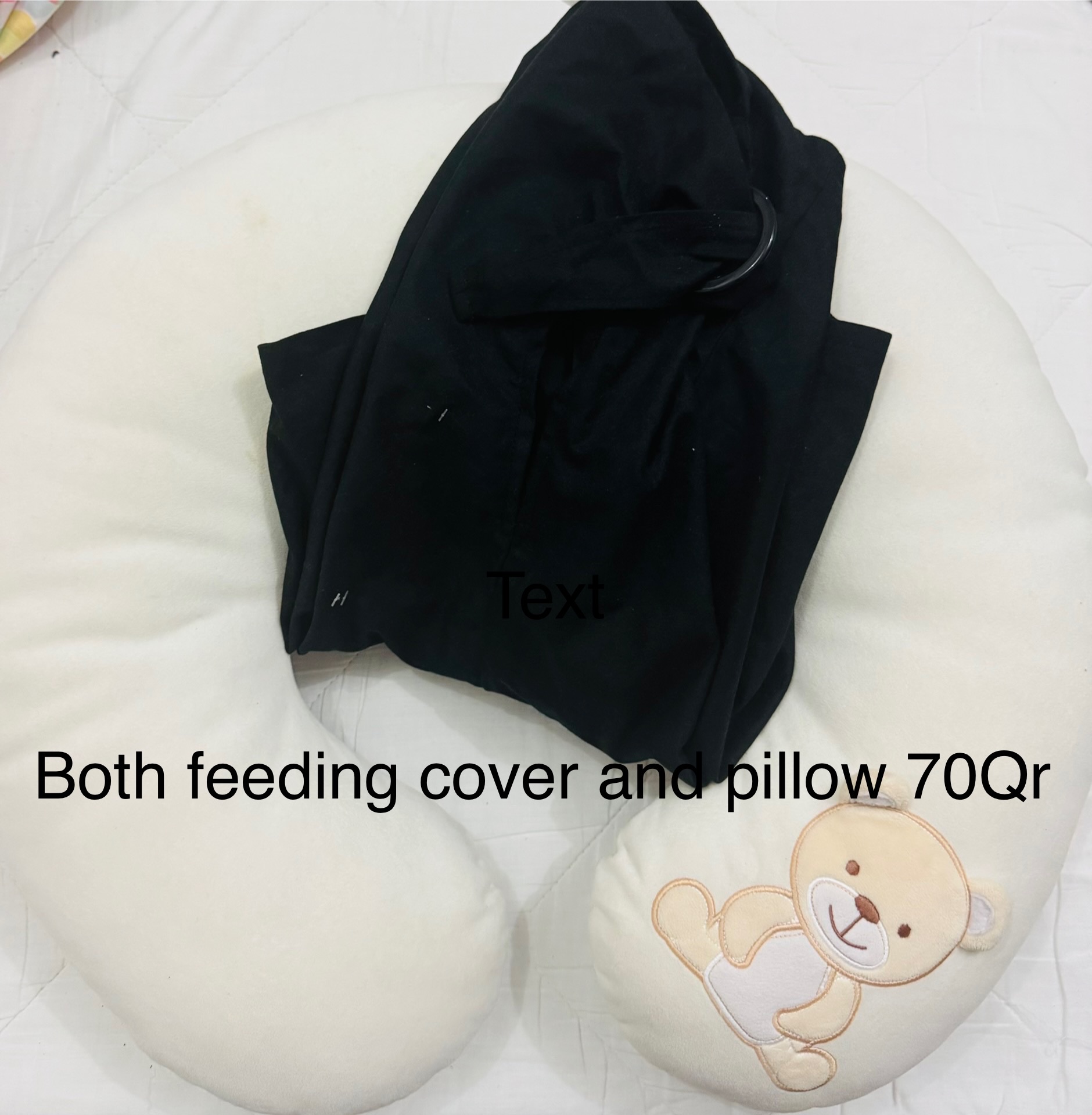 Baby feeding pillow and Baby feeding cover. - Image 4