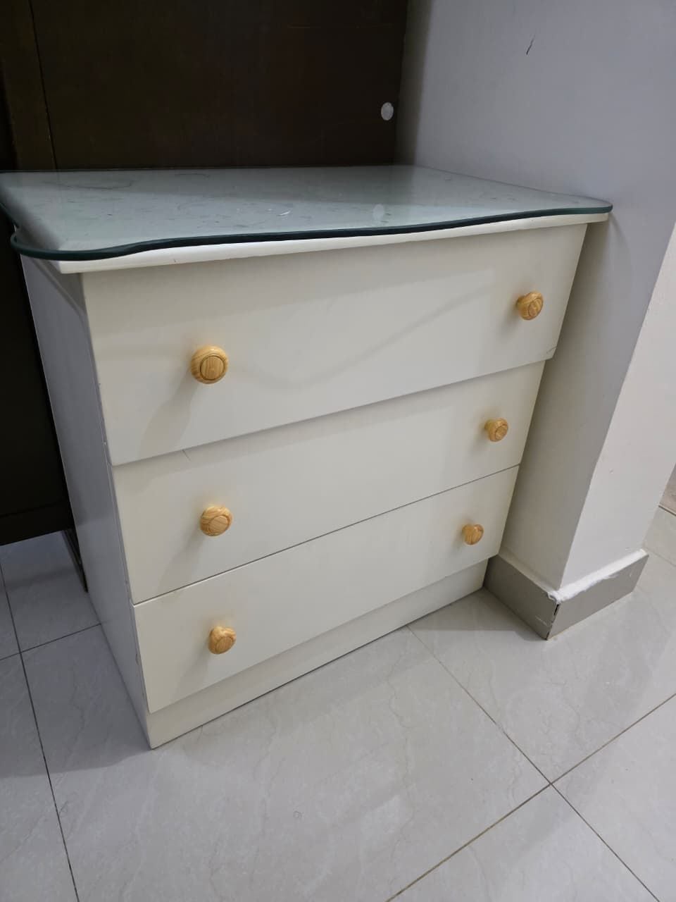 2 Small 3-drawer chest / drawer cabinet - Image 1