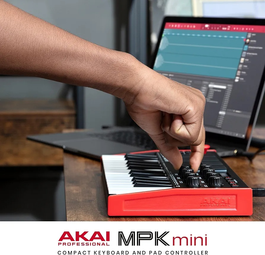 Akai Pro MPK Mini MK3 MIDI Keyboard Controller - Image 6