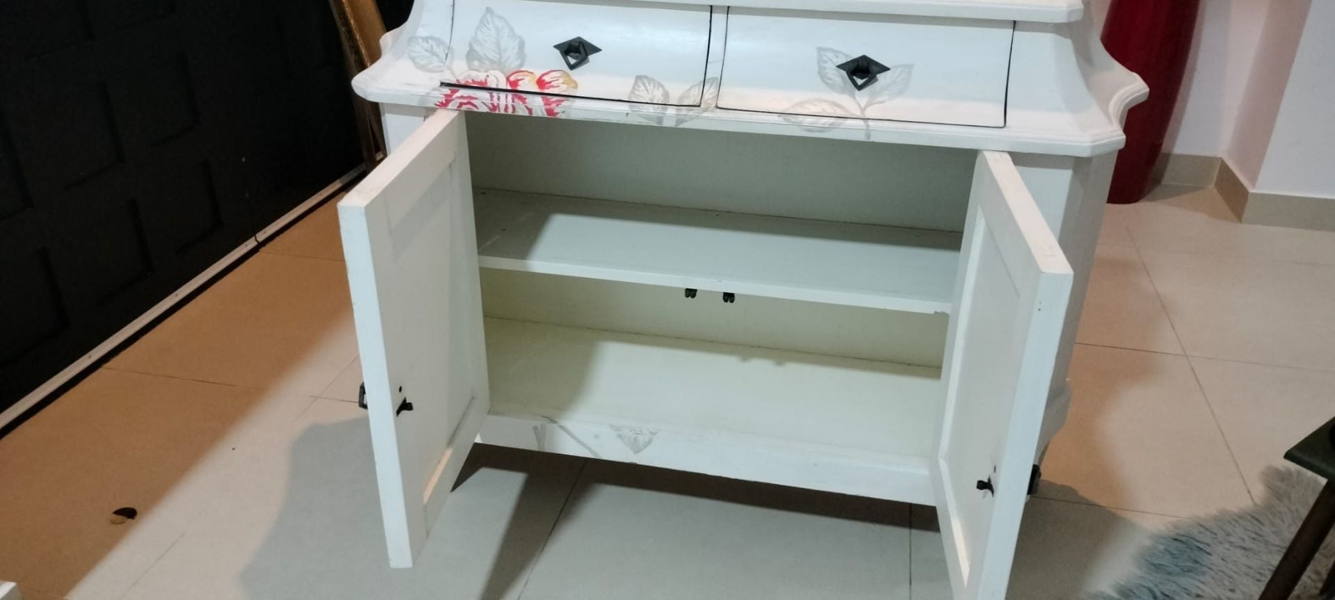 Vintage cabinet solid wood  - Image 5