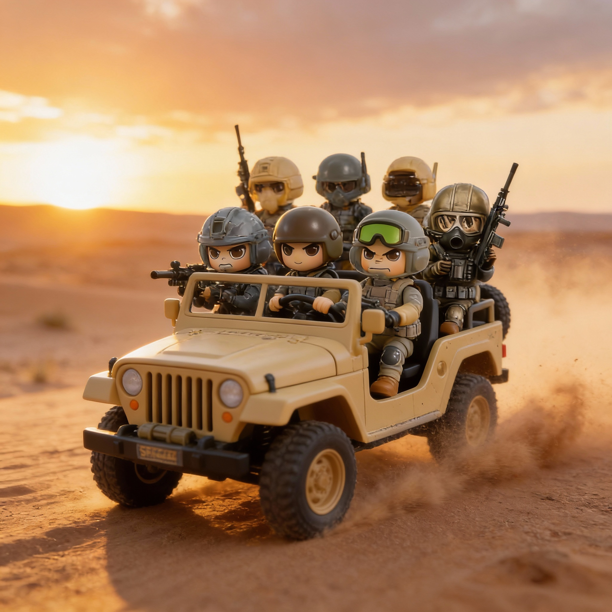 24PCS Special Forces Toy Figures - Image 4