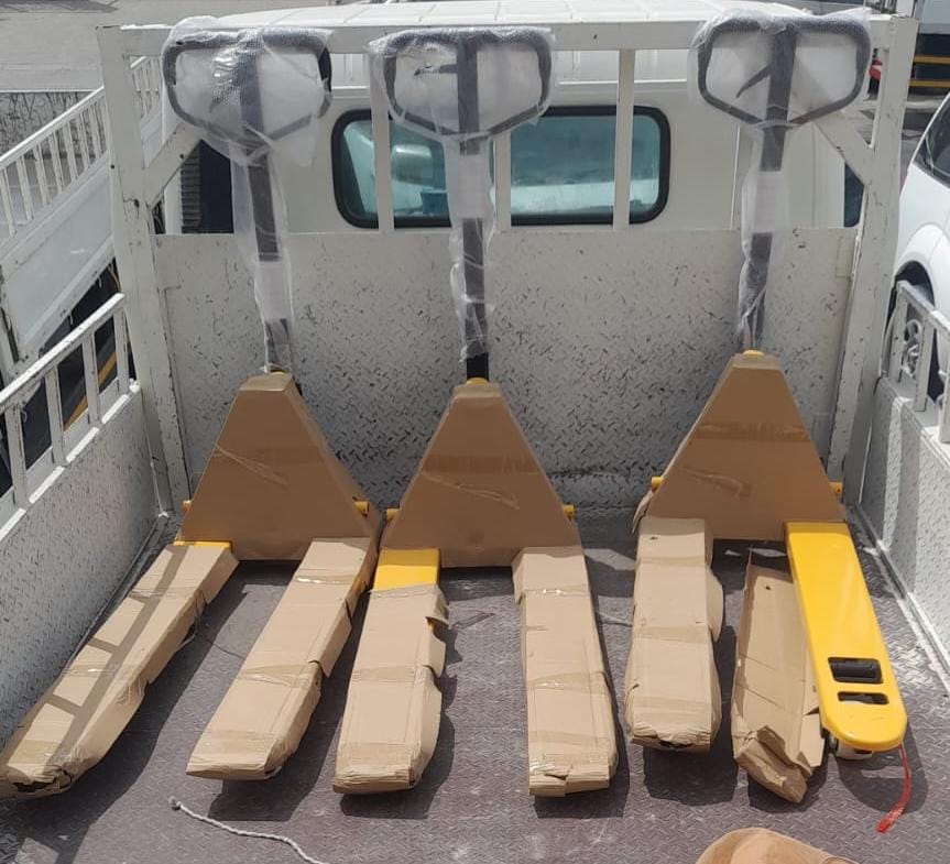 USED and NEW 3ton & 5ton Hydraulic Pallet Lifter/ Jack Trolley - Image 3