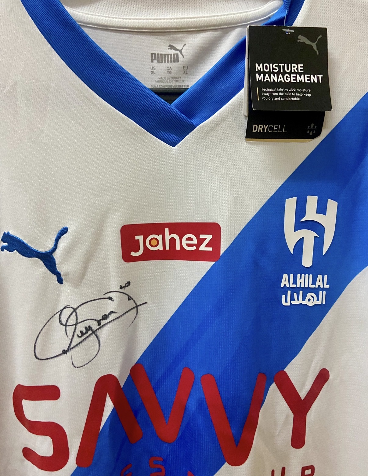 Signed Al Hilal Jersey from the legendary Neymar - Image 4