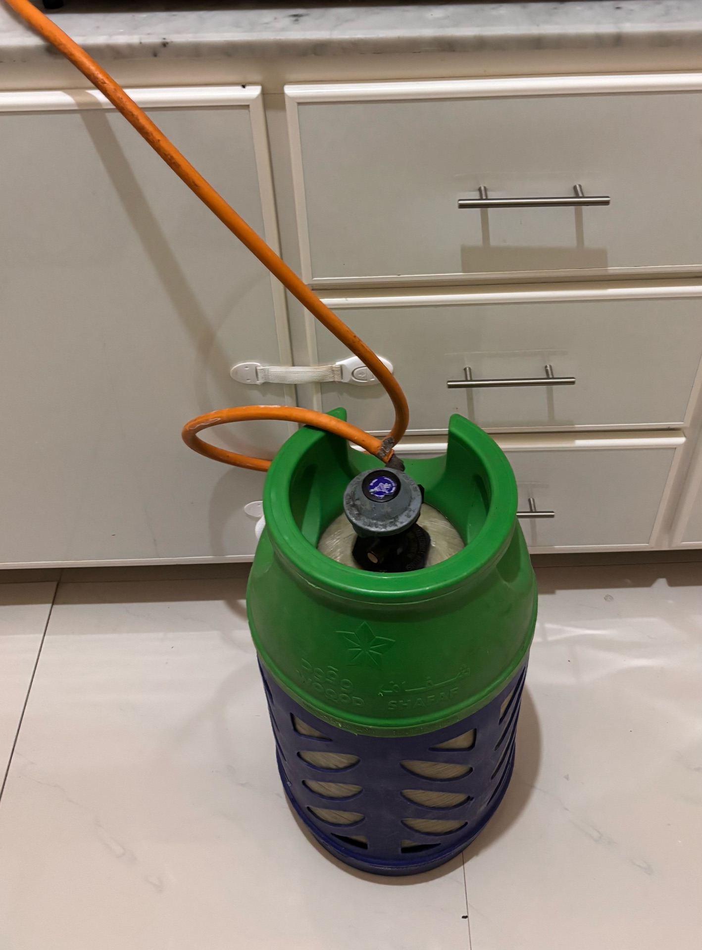 12KG Big Gas Cylinder with Glass Burner full set - Image 4