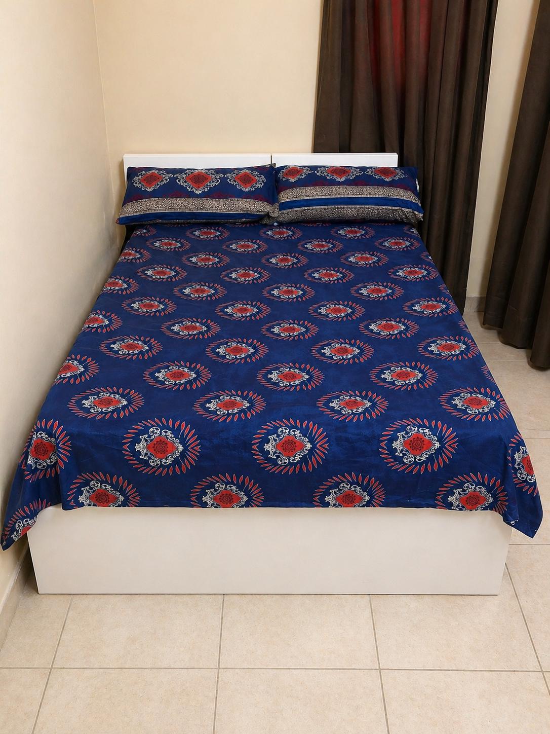 Modern White Bed + Mattress – Excellent Condition | Quick Sale - Image 1