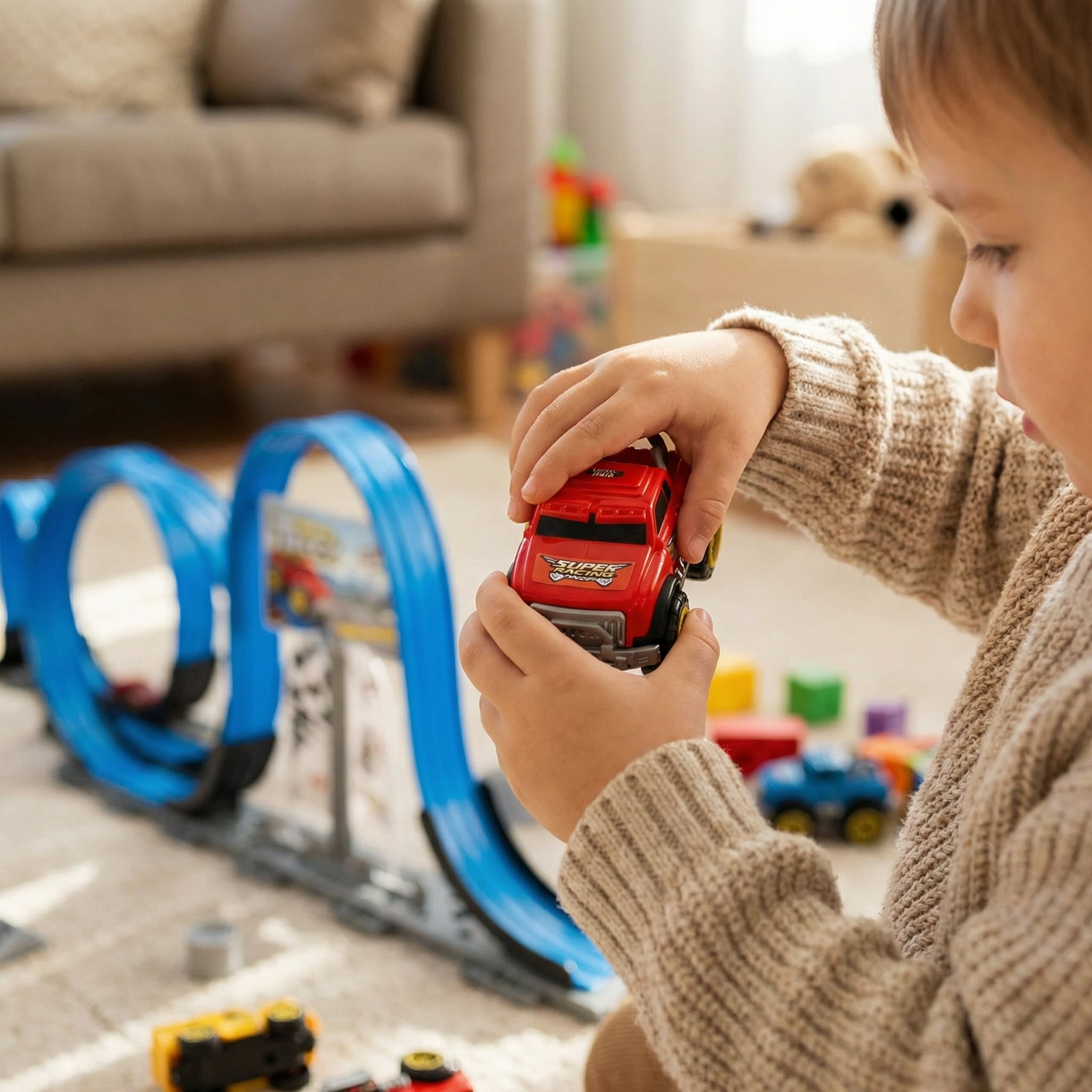 Racing Loop Track Car Set - Image 3