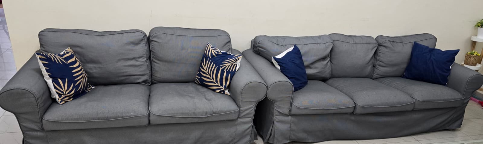 Home Centre Sofa In OK Condition  - Image 3